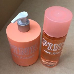 Sun kissed lotion and spray